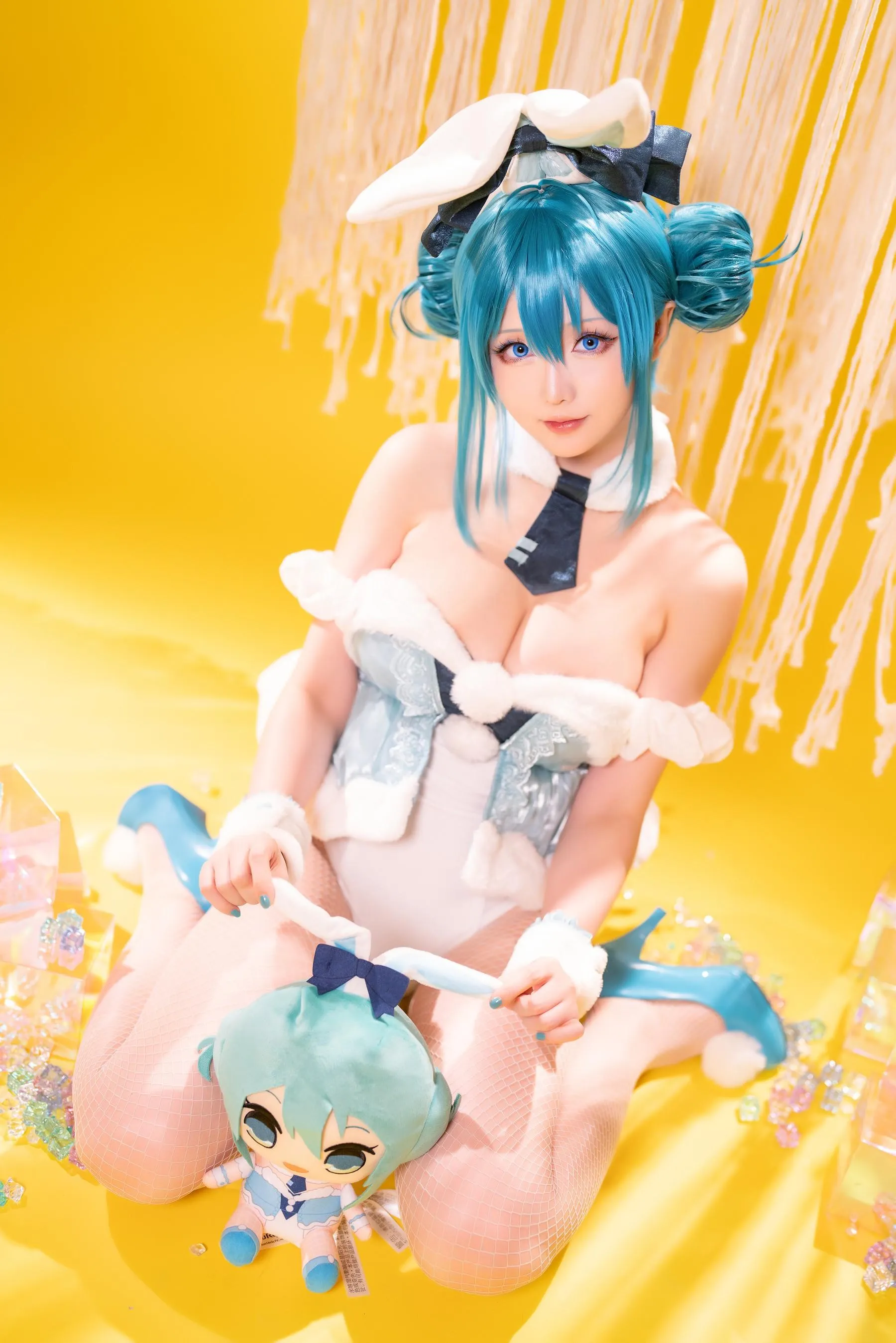 星之迟迟 – NO.158 23年9月计划A 初音未来 白兔女郎 [77P]插图